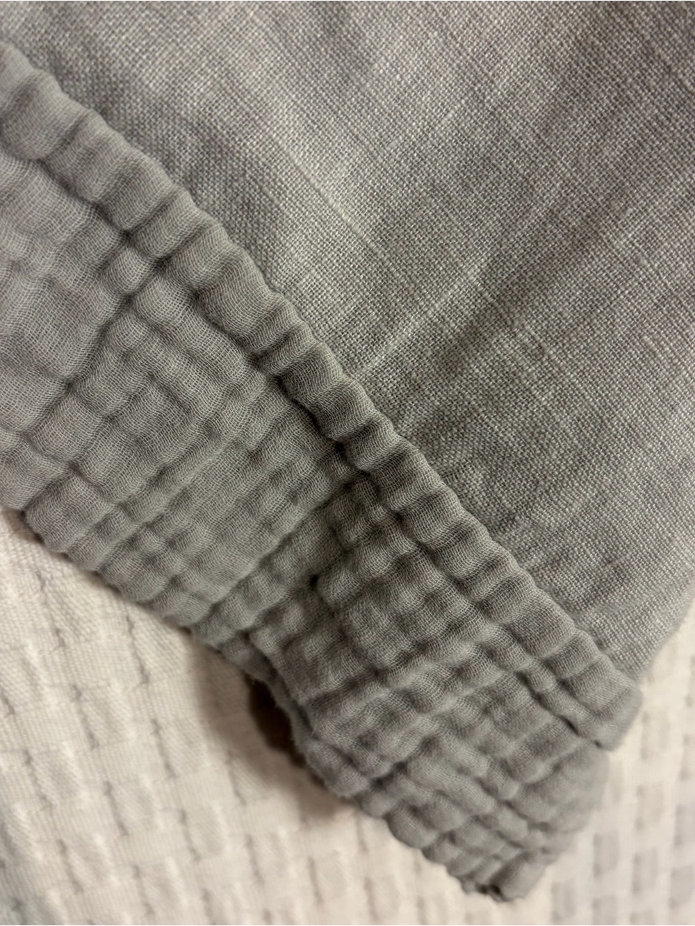 Lungo L’Arno Tunic Size 2X Made In Italy 100% Linen Gray Pockets Lagenlook - Picture 9 of 11